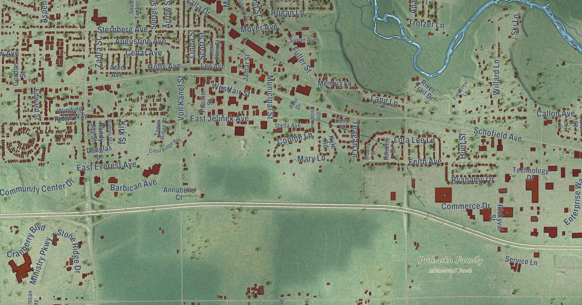 Map of Weston, Marathon County, Wisconsin in 2026