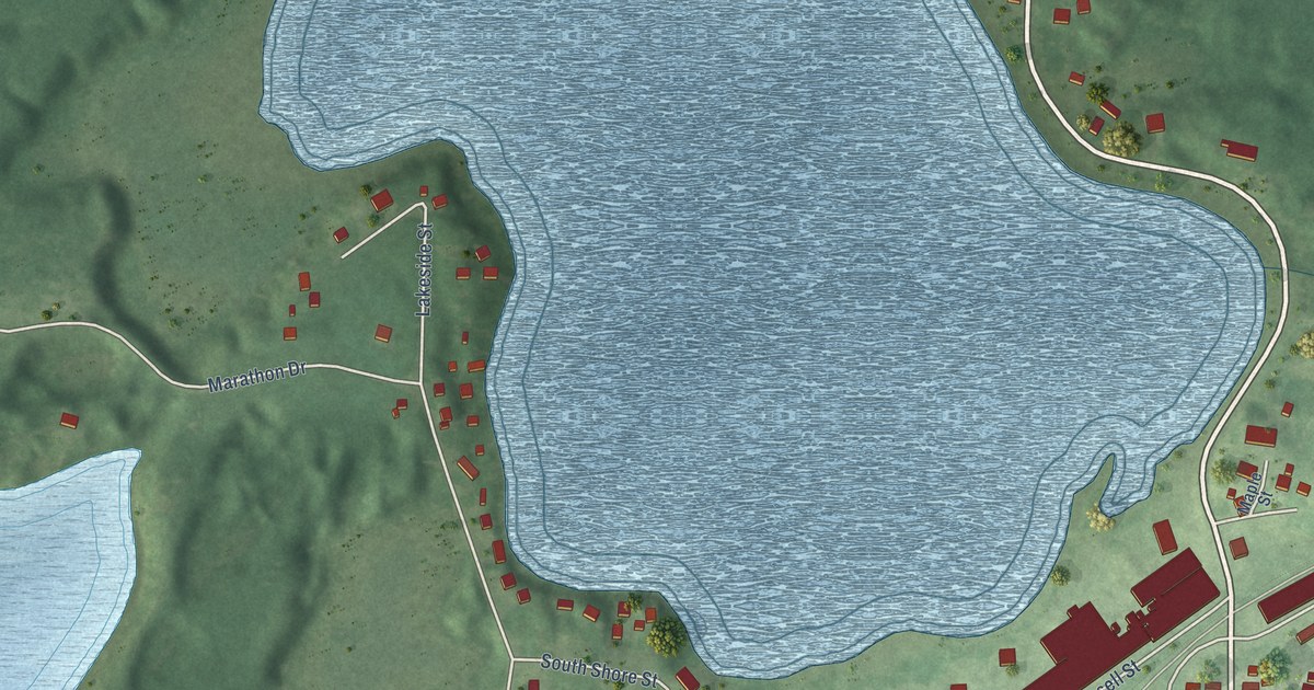 Map of White Lake, Wisconsin in 2026