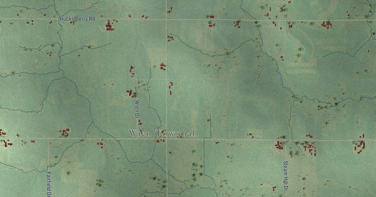 Map of Wien, Wisconsin in 2026