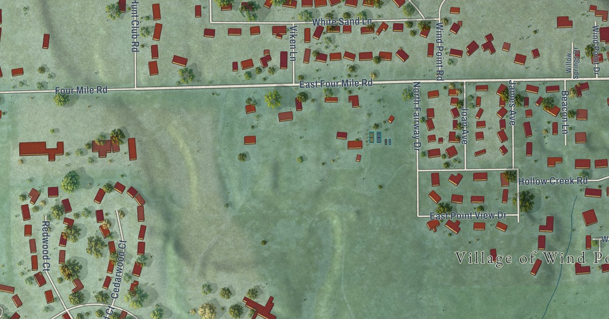 Map of Wind Point, Wisconsin in 2026