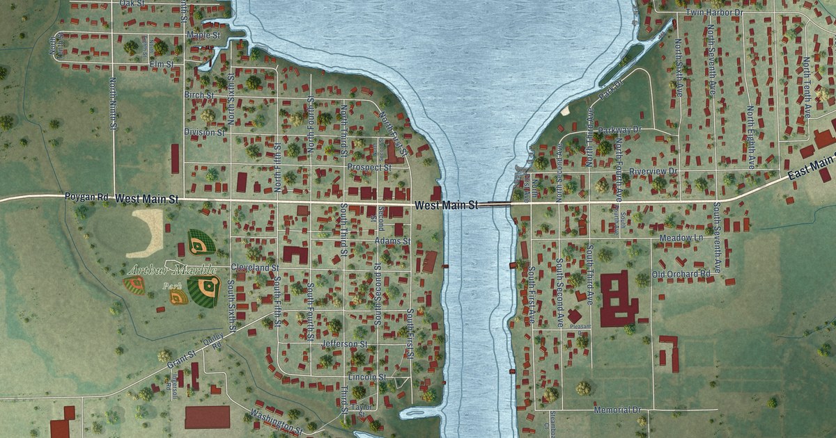 Map of Winneconne, Wisconsin in 2026