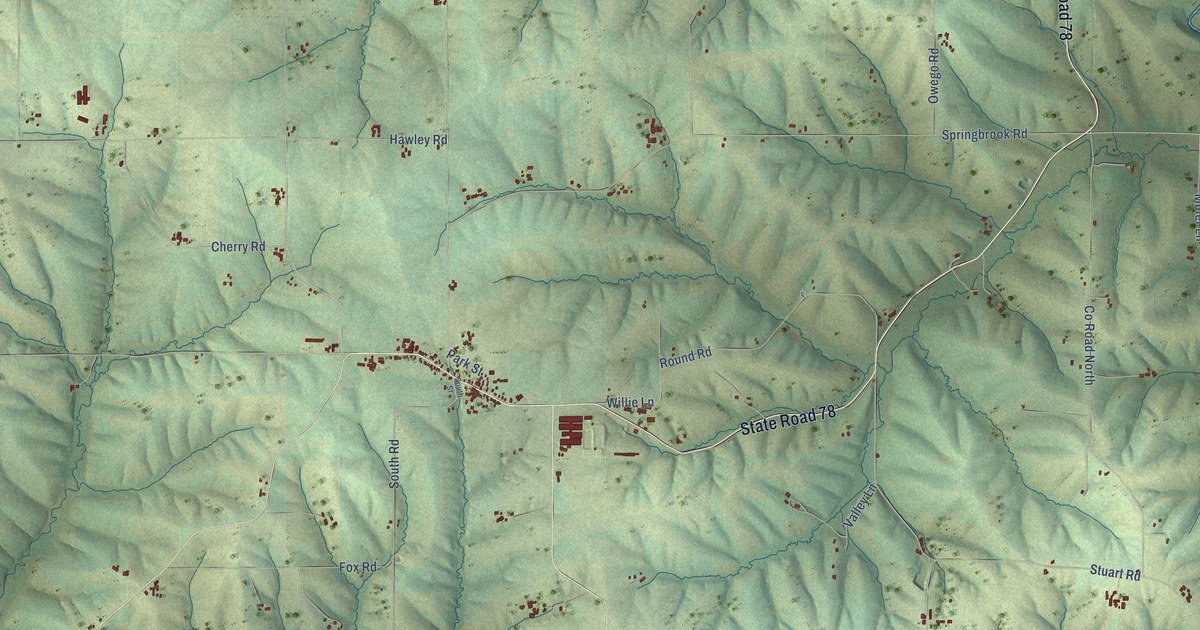 Map of Wiota, Wisconsin in 2026
