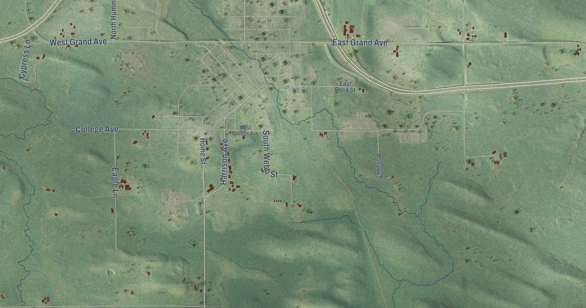 Map of the Town of Wittenberg, Wisconsin in 2026