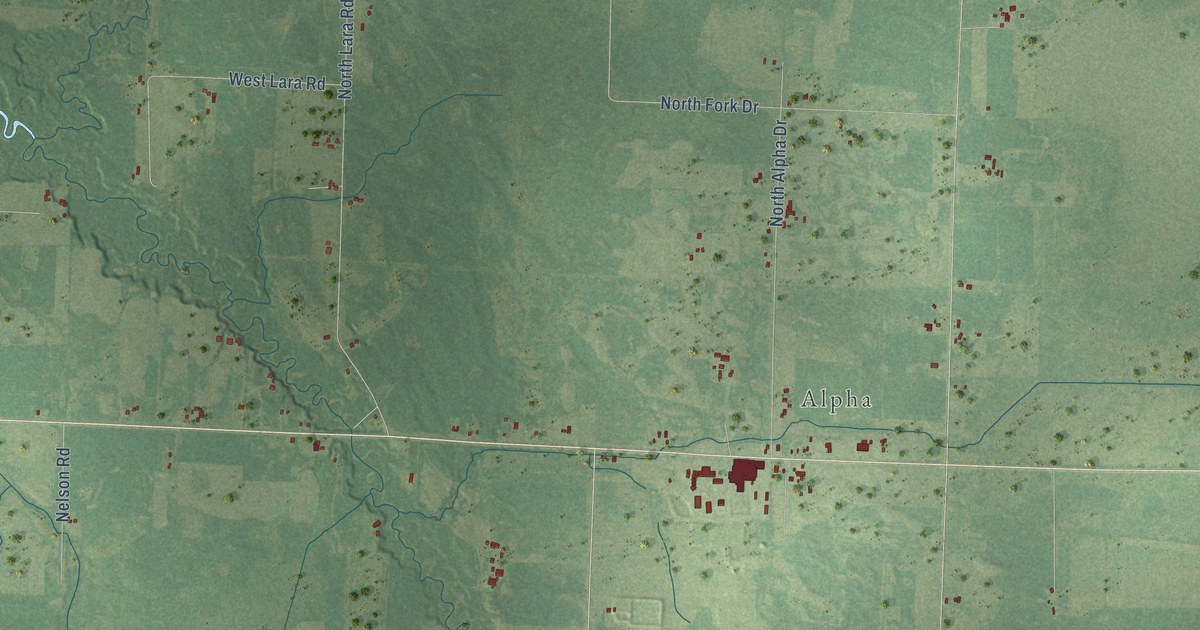 Map of Wood River, Wisconsin in 2026