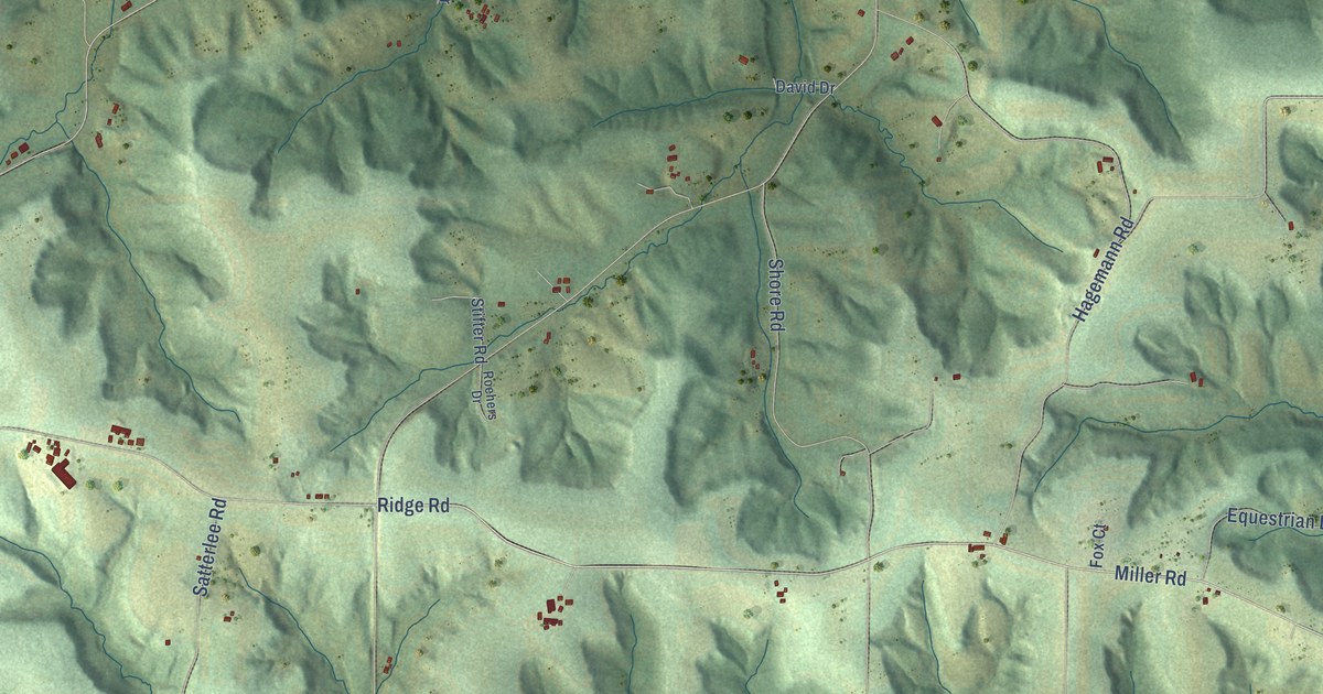 Map of Woodland, Wisconsin in 2026