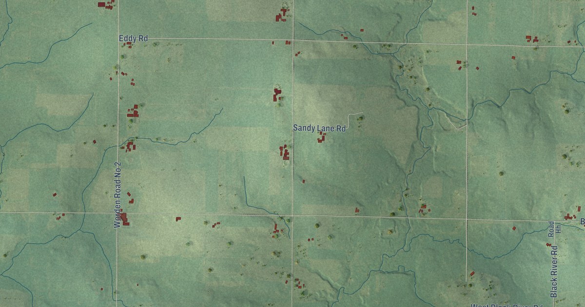 Map of Worden, Wisconsin in 2026