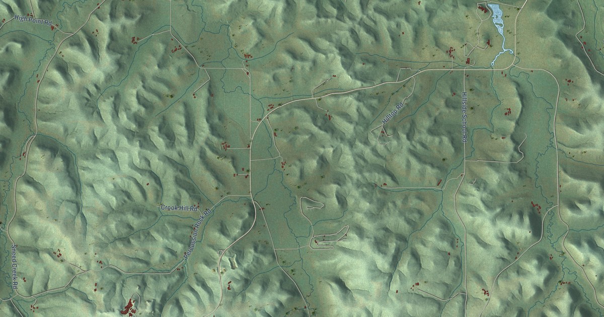 Map of Wyoming, Iowa County, Wisconsin in 2026