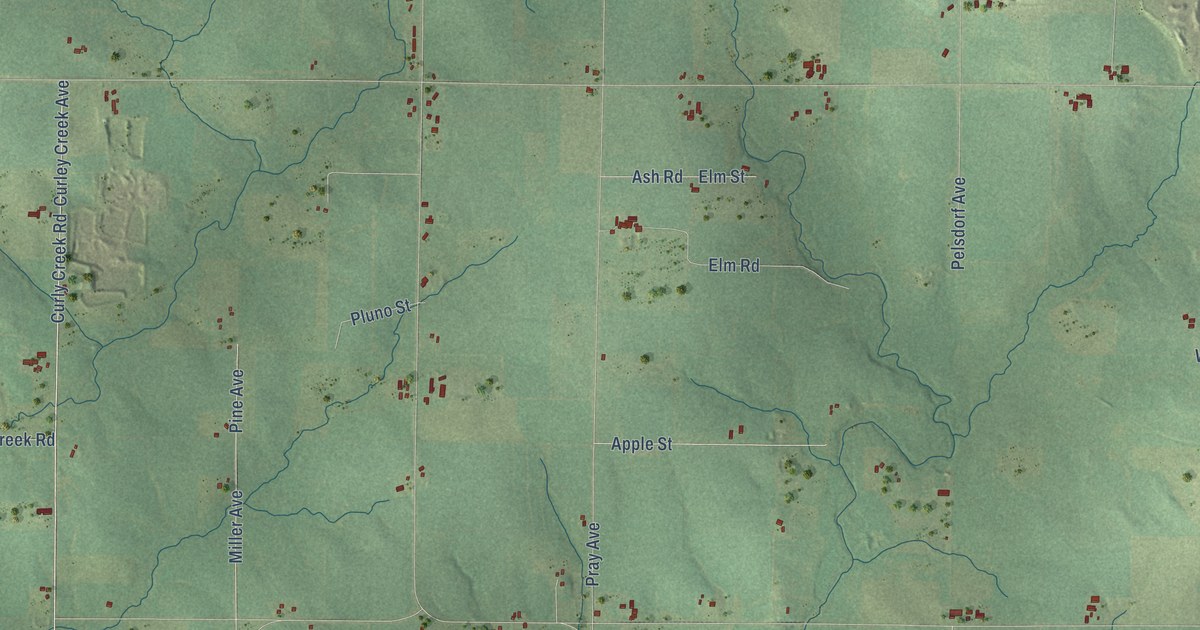 Map of York, Clark County, Wisconsin in 2026