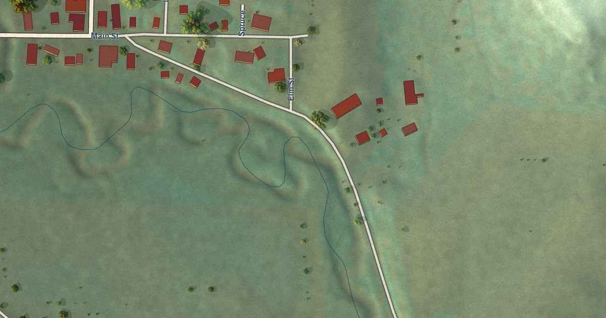 Map of Yuba, Wisconsin in 2026
