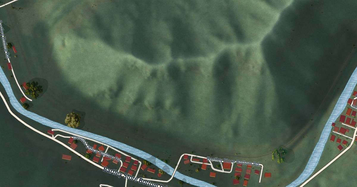Map of Bartley, West Virginia in 2026