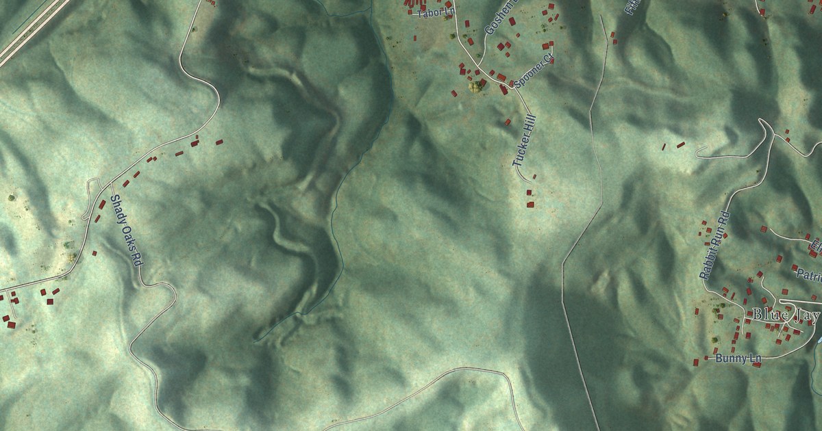 Map of Beaver, West Virginia in 2026