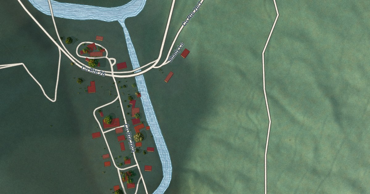 Map of Bergoo, West Virginia in 2026