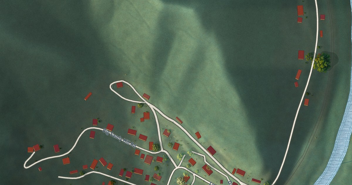 Map of Big Sandy, West Virginia in 2026