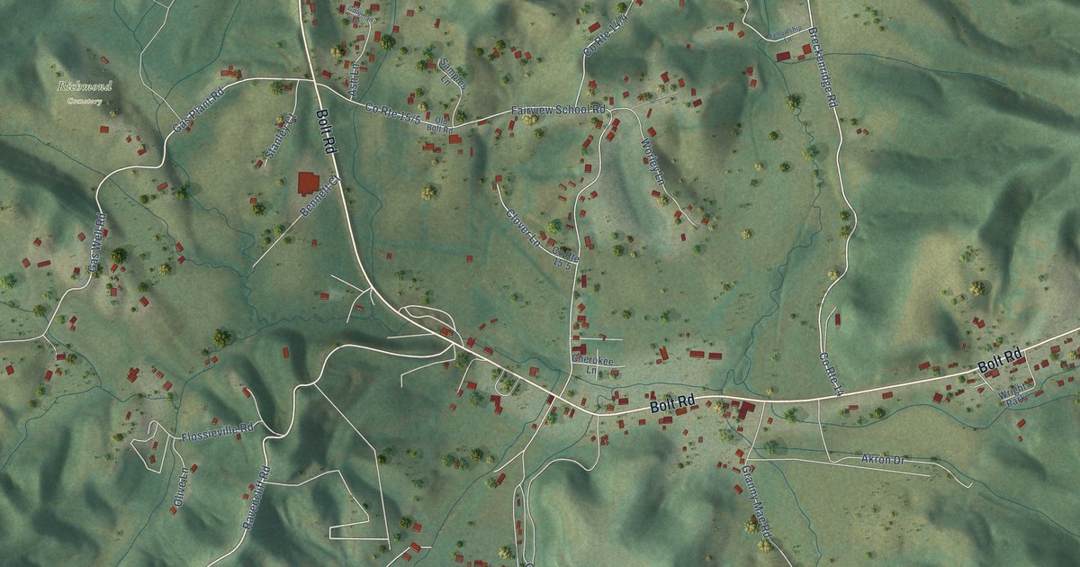 Map of Bolt, West Virginia in 2026
