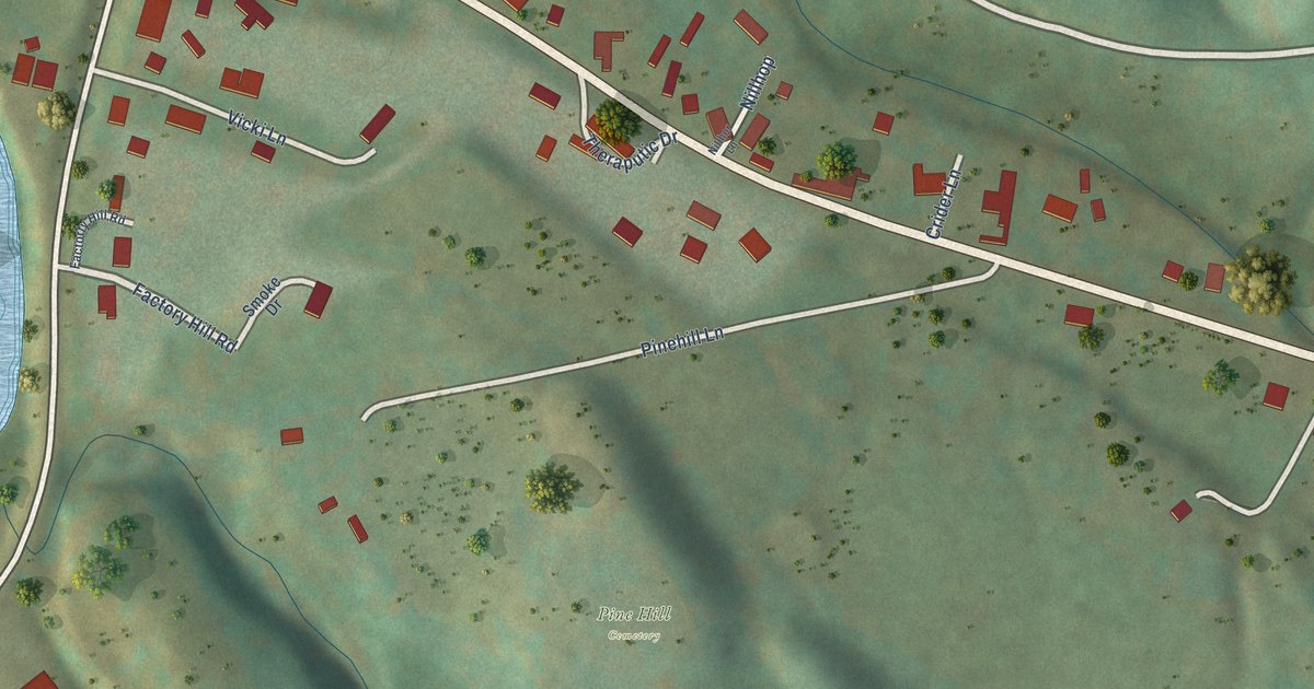 Map of Brandywine, West Virginia in 2026