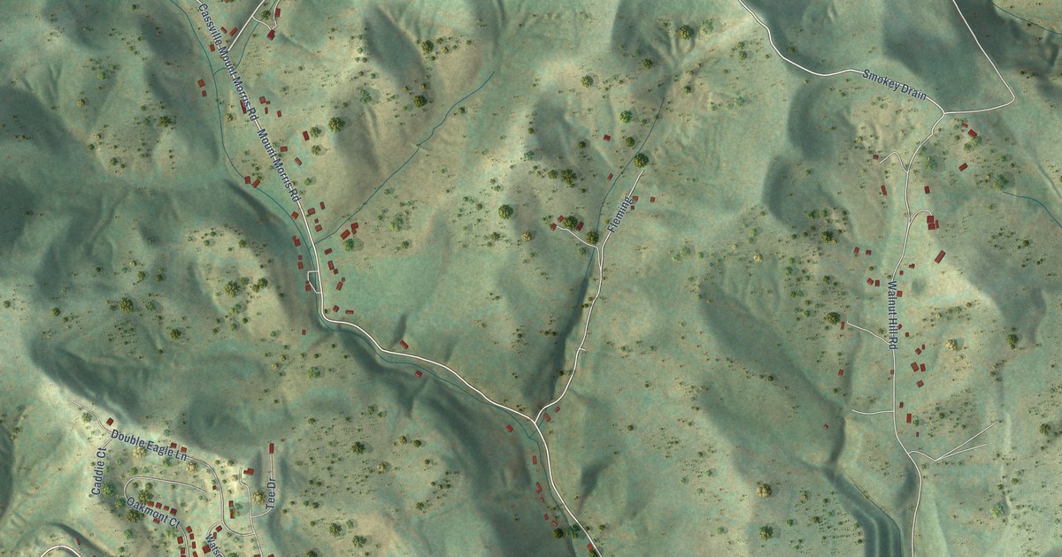 Map of Cassville, West Virginia in 2026