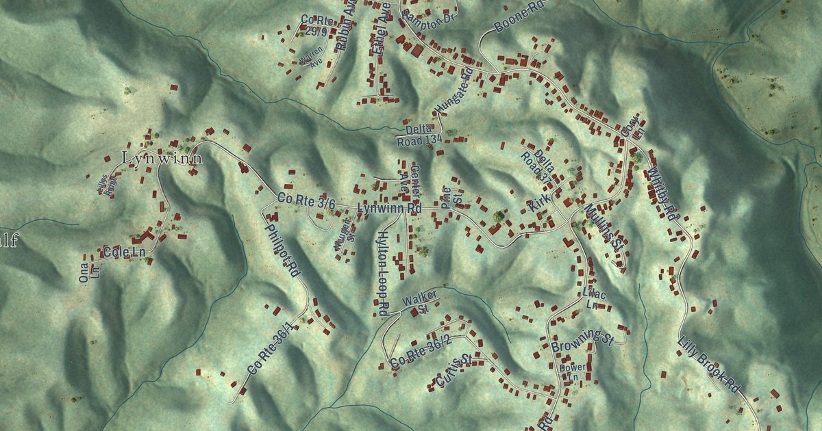 Map of Coal City, West Virginia in 2026