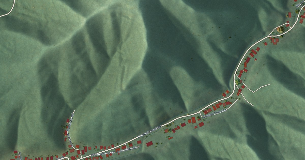 Map of Crooked Creek, West Virginia in 2026