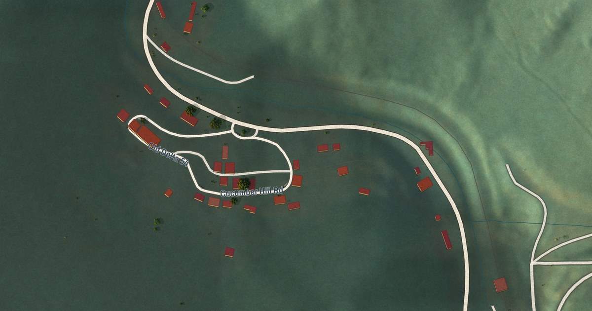 Map of Cucumber, West Virginia in 2026