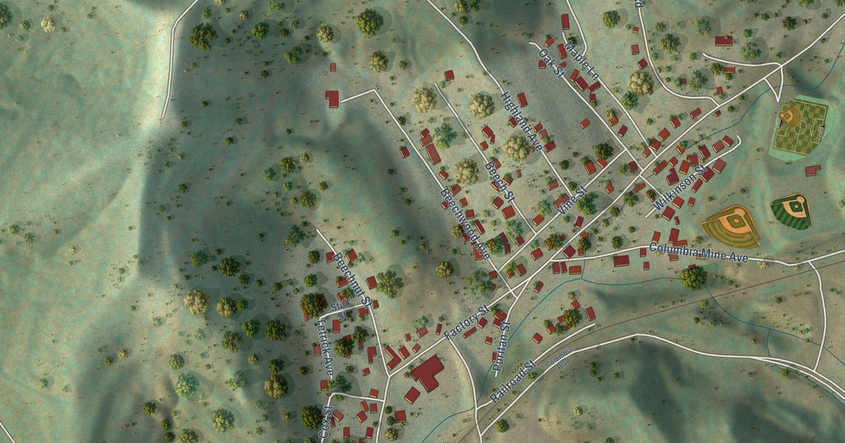 Map of Despard, West Virginia in 2026