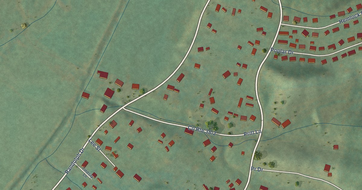 Map of East Dailey, West Virginia in 2026