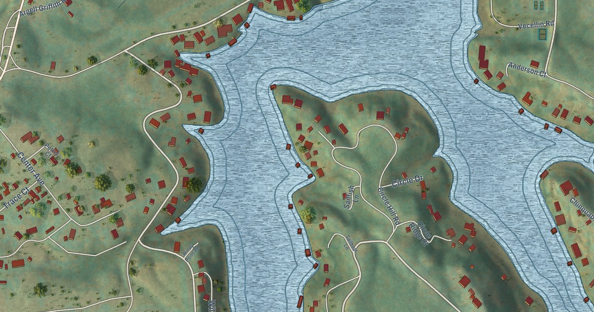 Map of Ghent, West Virginia in 2026
