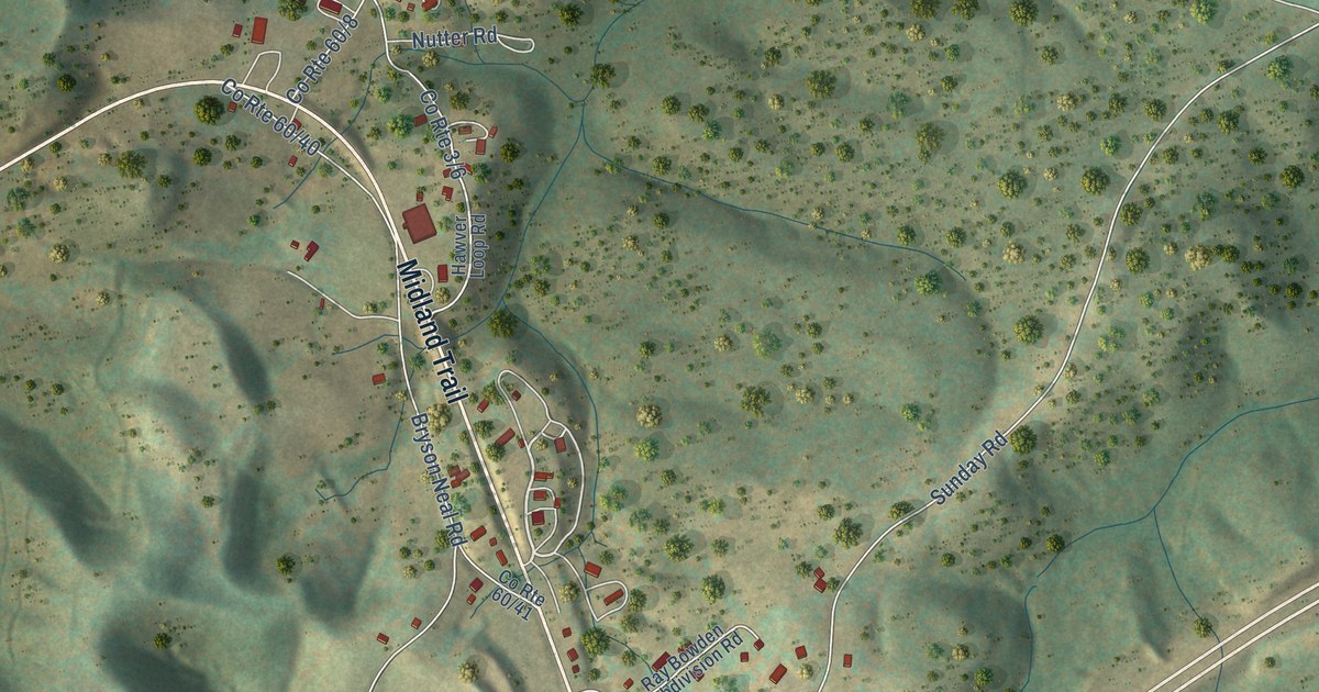 Map of Hico, West Virginia in 2026