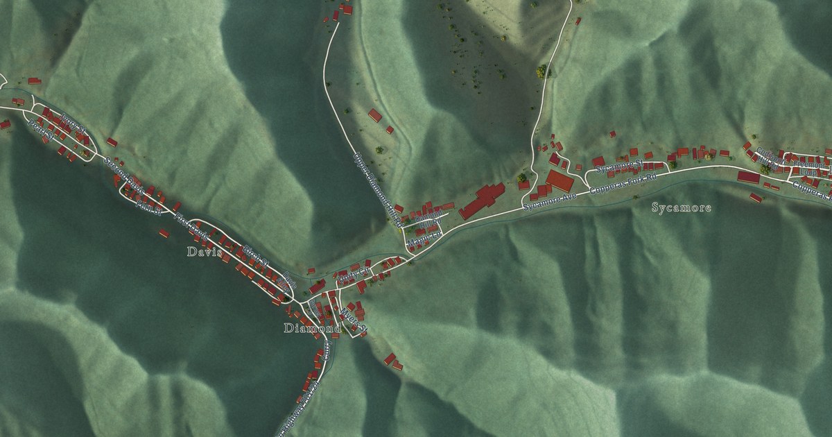 Map of Holden, West Virginia in 2026