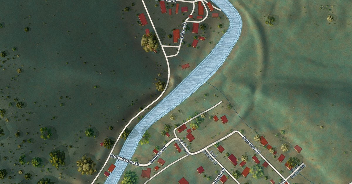 Map of Hollygrove, West Virginia in 2026