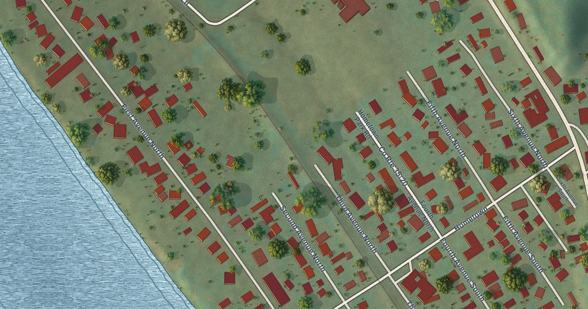 Map of Hometown, West Virginia in 2026