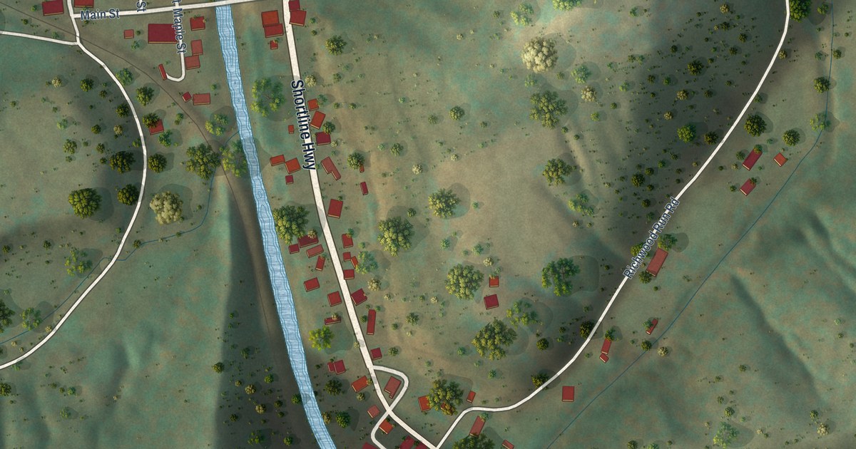 Map of Jacksonburg, West Virginia in 2026