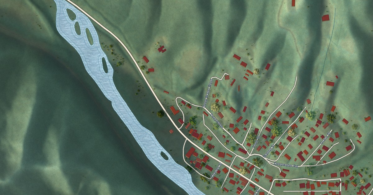 Map of Justice, West Virginia in 2026