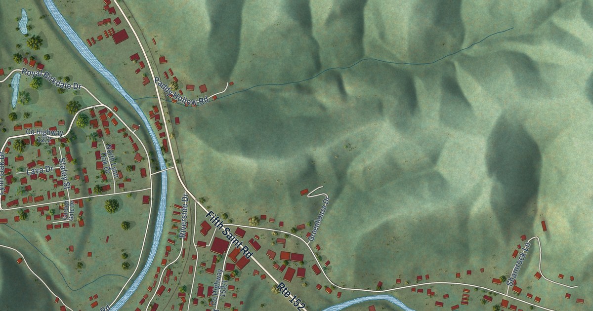Map of Lavalette, West Virginia in 2026