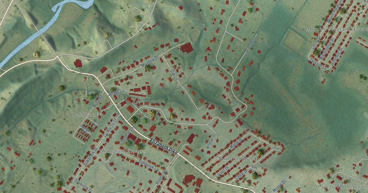 Map of Mineralwells, West Virginia in 2026