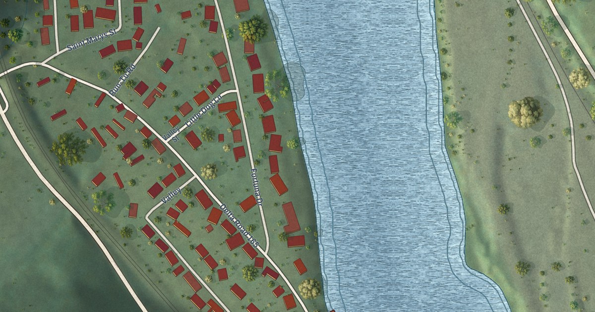Map of Mount Carbon, West Virginia in 2026