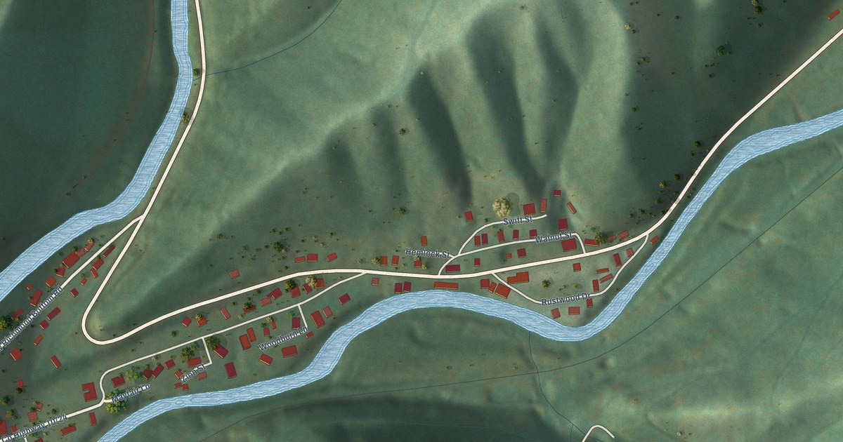 Map of New Richmond, West Virginia in 2026