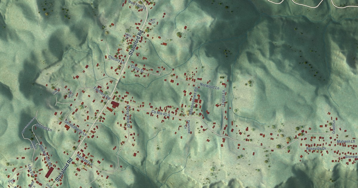 Map of Piney View, West Virginia in 2026