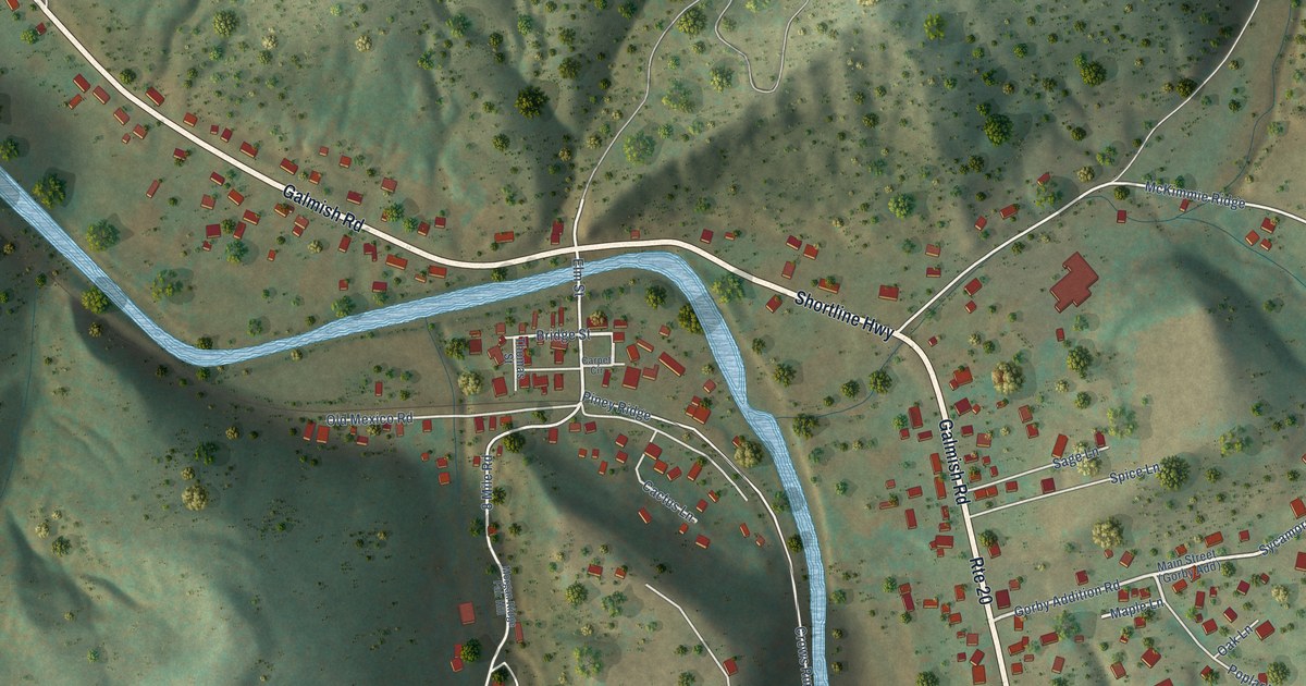 Map of Reader, West Virginia in 2026