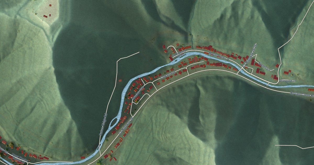 Map of Robinette, West Virginia in 2026