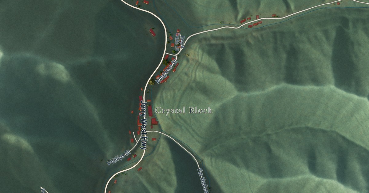 Map of Sarah Ann, West Virginia in 2026