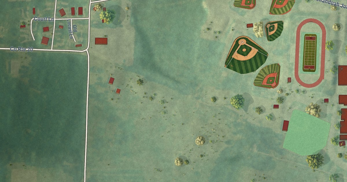 Map of Shenandoah Junction, West Virginia in 2026