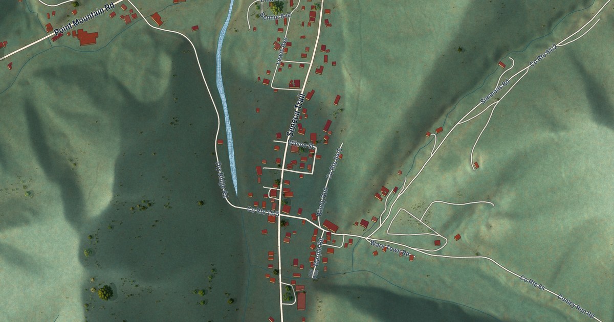 Map of Valley Head, West Virginia in 2026