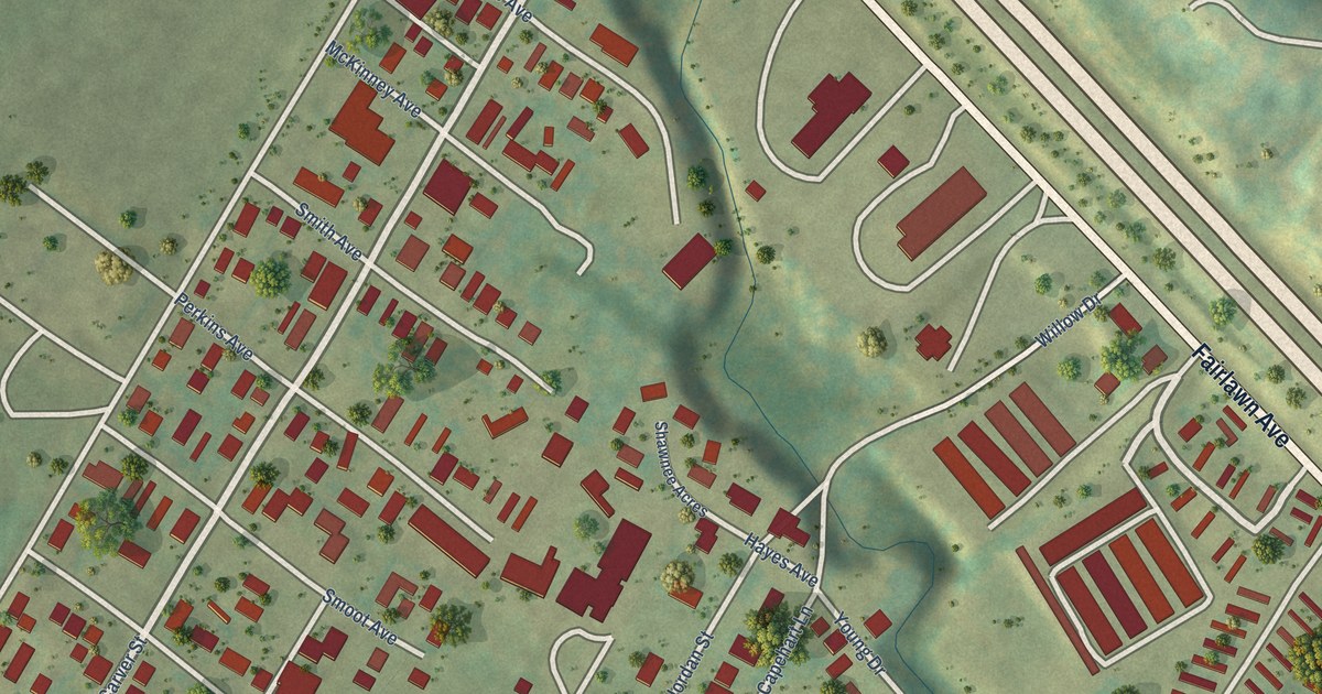Map of West Dunbar, West Virginia in 2026