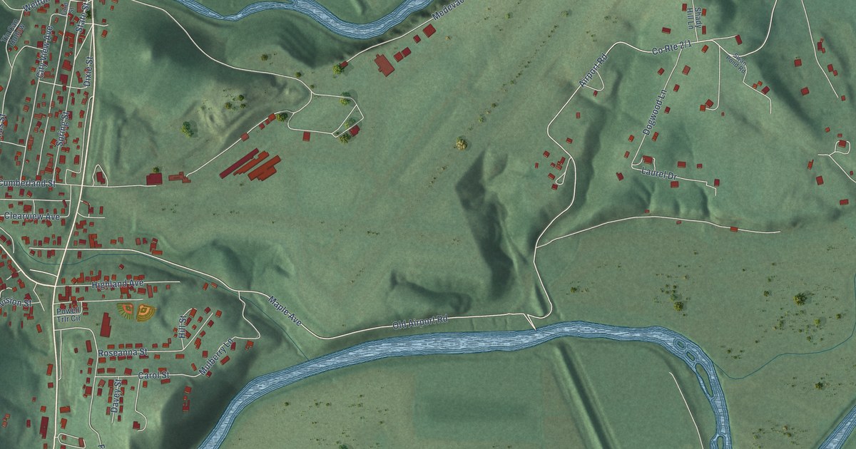 Map of Wiley Ford, West Virginia in 2026