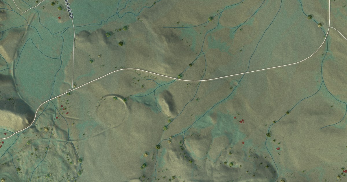 Map of Albany, Wyoming in 2026