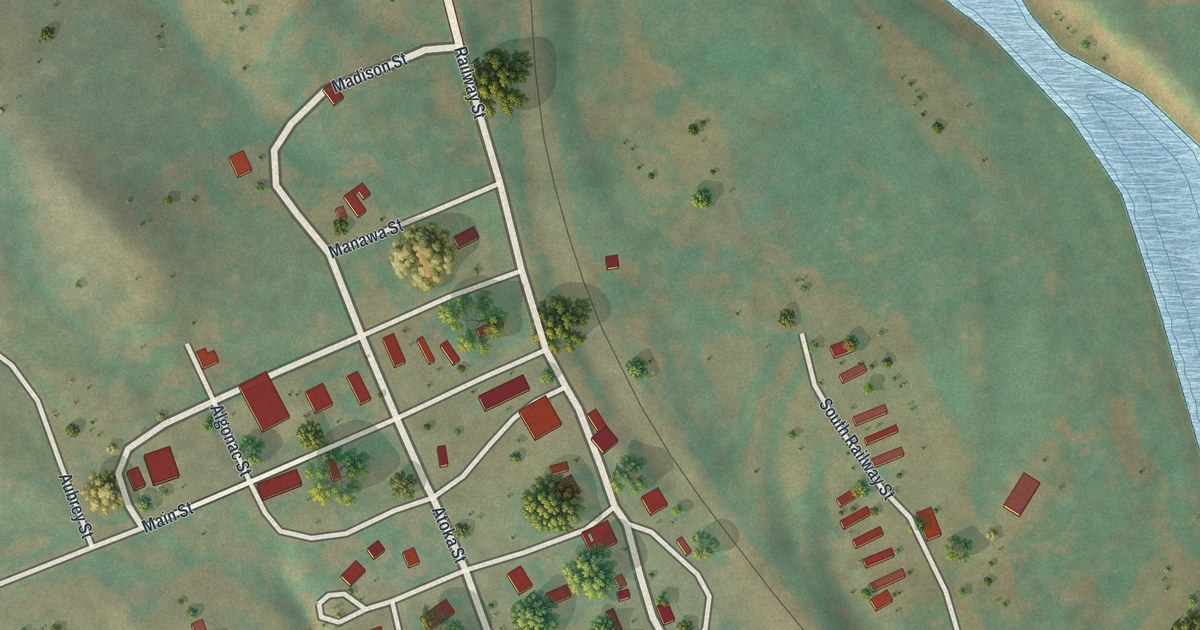 Map of Arvada, Wyoming in 2026