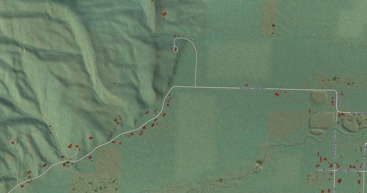 Map of Auburn, Wyoming in 2026