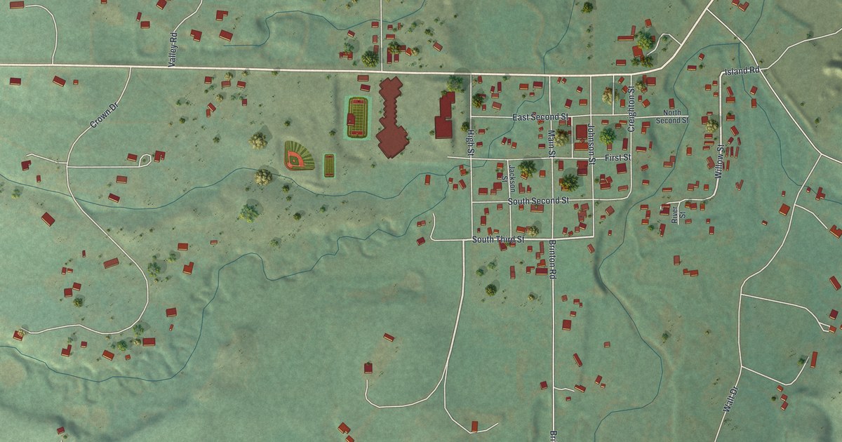 Map of Big Horn, Wyoming in 2026