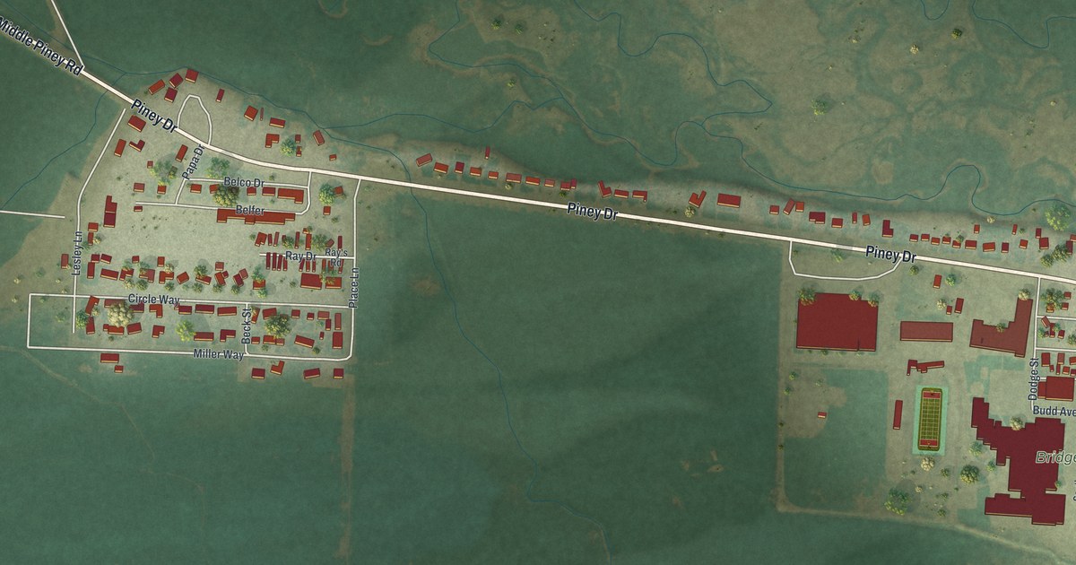 Map of Big Piney, Wyoming in 2026