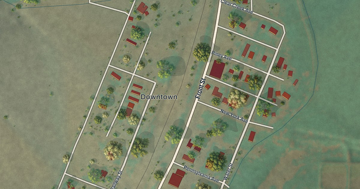 Map of Clearmont, Wyoming in 2026